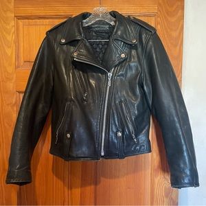 Authentic vintage 80’s Harley Davidson Leather Motorcycle Jacket